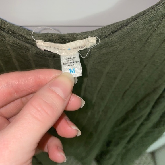 Urban Outfitters Flowy Green Dress - Picture 5 of 5